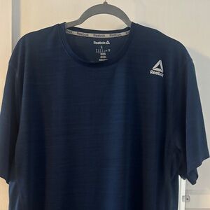 Reebok Men's Navy Short Sleeve Tee
